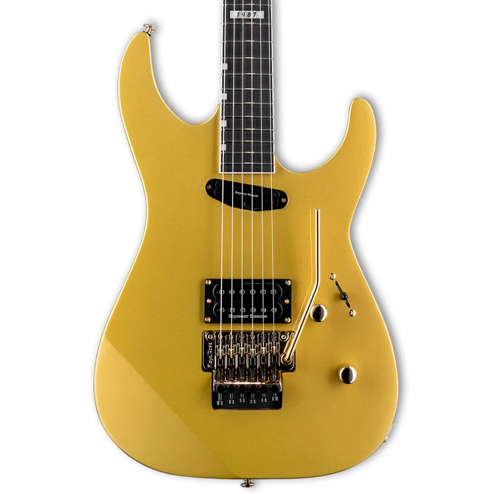 ESP LTD Mirage DX87 In Metallic Gold