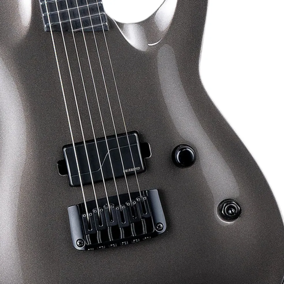 ESP LTD MT-I Mick Thomson Signature Fishman Fluence - Obsidian Metallic