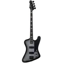 ESP LTD Phoenix 1004 Bass Guitar - Silver Sunburst Satin