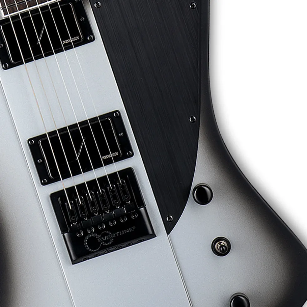 ESP LTD Phoenix-1000 EverTune Electric Guitar - Silver Sunburst Satin