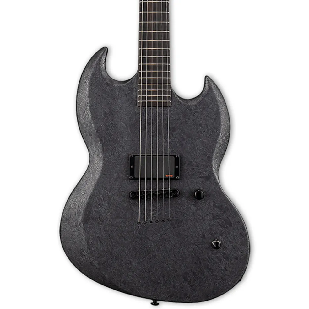 ESP LTD Reba Meyers 600 Black Marble Satin