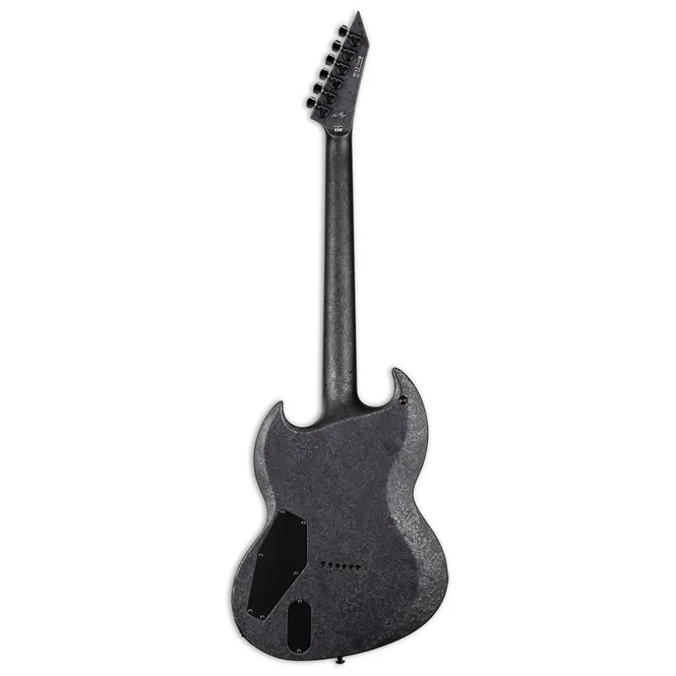 ESP LTD Reba Meyers 600 Black Marble Satin