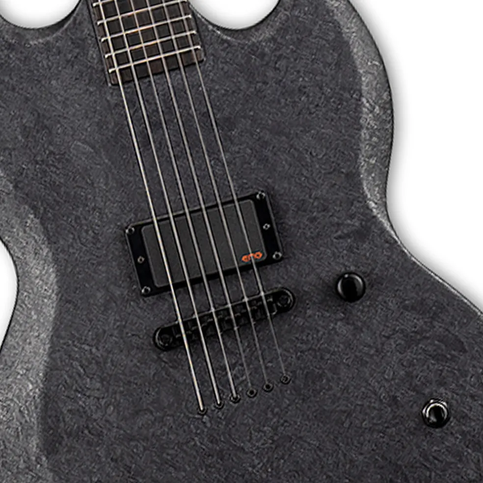 ESP LTD Reba Meyers 600 Black Marble Satin