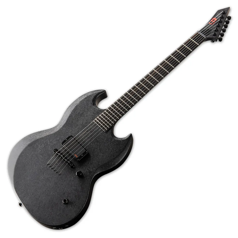 ESP LTD Reba Meyers 600 Black Marble Satin