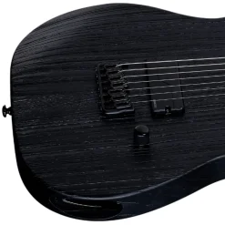 ESP LTD TE-1007 Baritone Electric Guitar - Black Blast