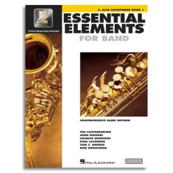Essential Elements For Band - E Flat Alto Saxophone Book 1