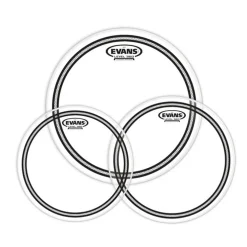 Evans EC2S Clear Standard Tom Pack - 12" 13" 16"