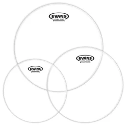 Evans G1 Clear Fusion Tom Pack - 10" 12" 14"
