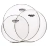 Evans G2 Clear Rock Tom Pack - 10" 12" 16"