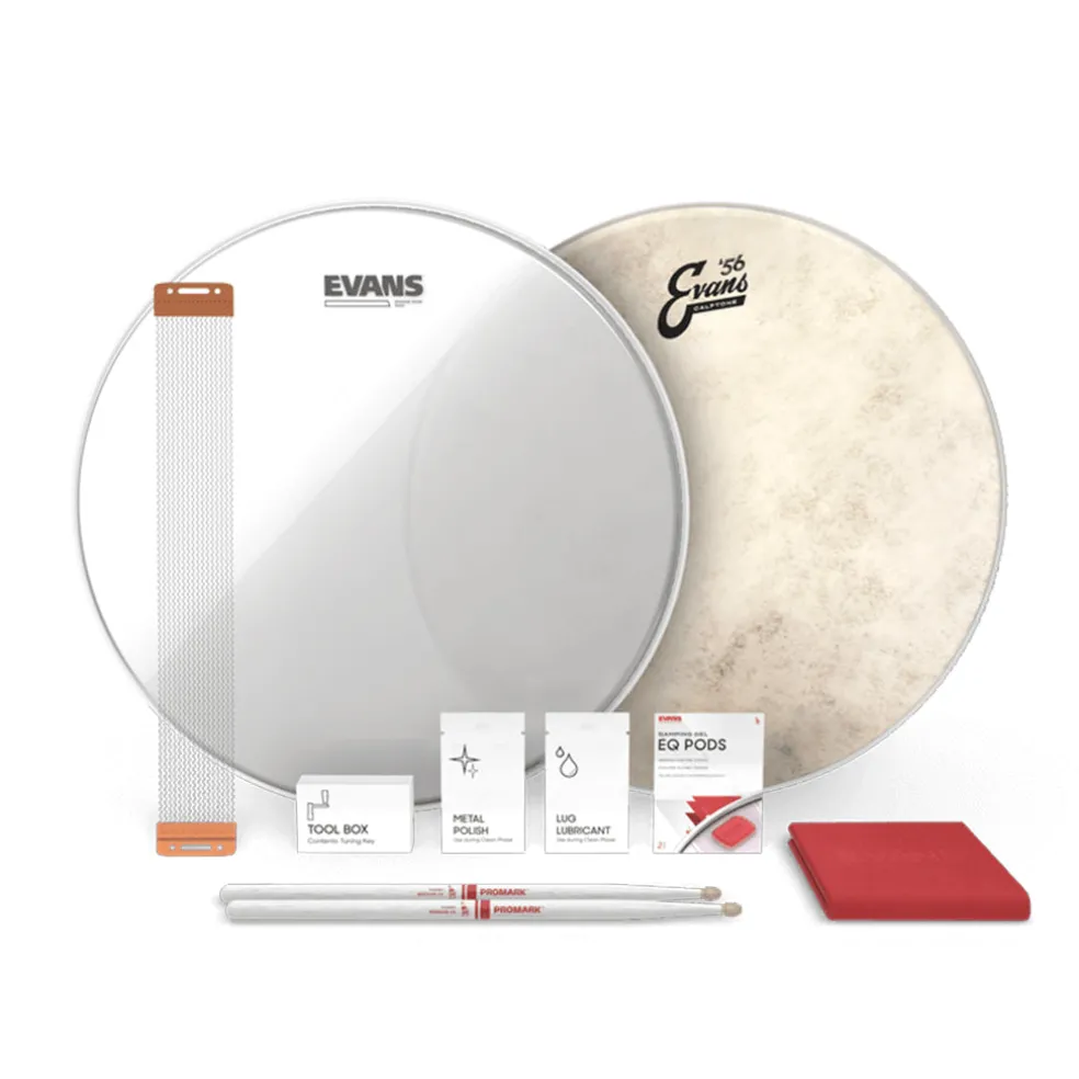 Evans 14" Calftone Snare Tune Up Kit
