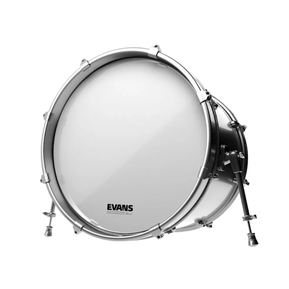 Evans 24" EQ3 Resonant Smooth White (No Port)