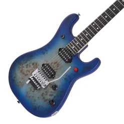 EVH - 5150® Series Deluxe Poplar Burl, Ebony Fingerboard, Aqua Burst