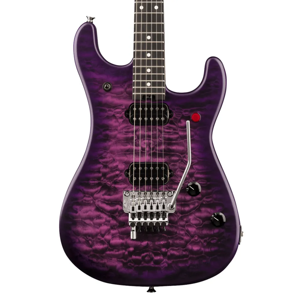 EVH 5150™ Series Deluxe QM, Ebony Fingerboard, Purple Daze