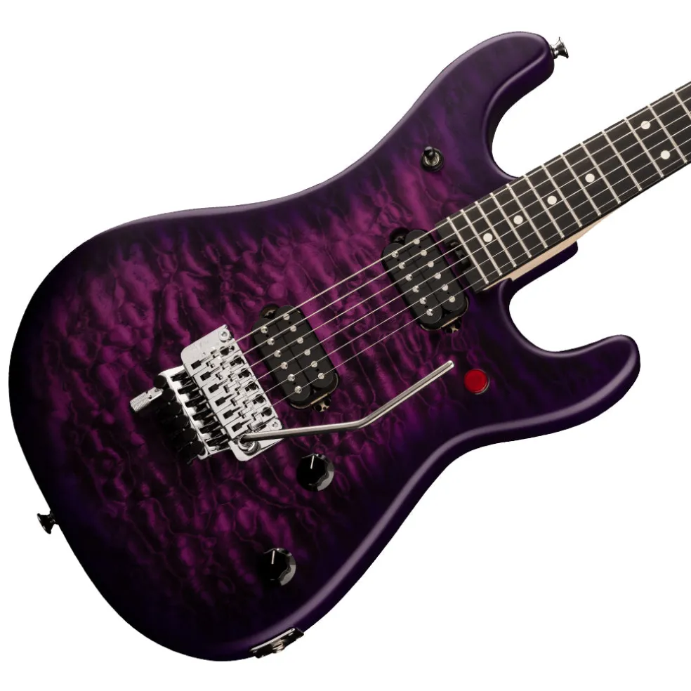 EVH 5150™ Series Deluxe QM, Ebony Fingerboard, Purple Daze