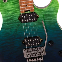 EVH - Wolfgang Standard Quilted Maple, Baked Maple Fingerboard - Tahiti Night