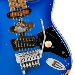 EVH Limited Edition Frankenstein Relic Series with Maple Fingerboard - Blueburst