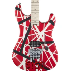 EVH Striped Series 5150 - Red, Black, White
