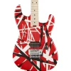 EVH Striped Series - Red with Black Stripes