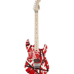 EVH Striped Series - Red with Black Stripes