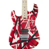 EVH Striped Series Left Handed - Red Black White