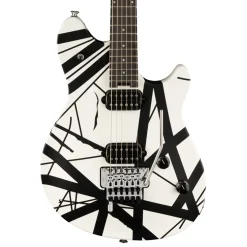 EVH Wolfgang Special Striped Series Black and White