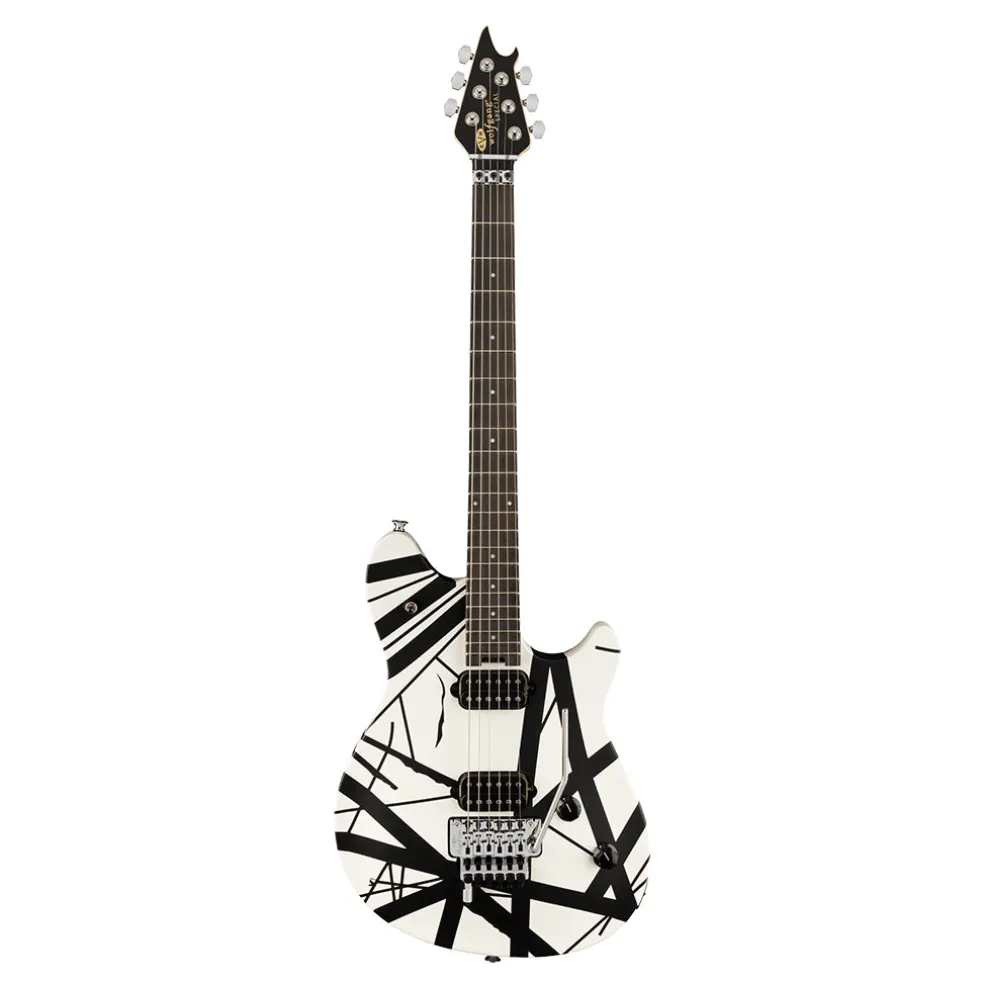 EVH Wolfgang Special Striped Series Black and White