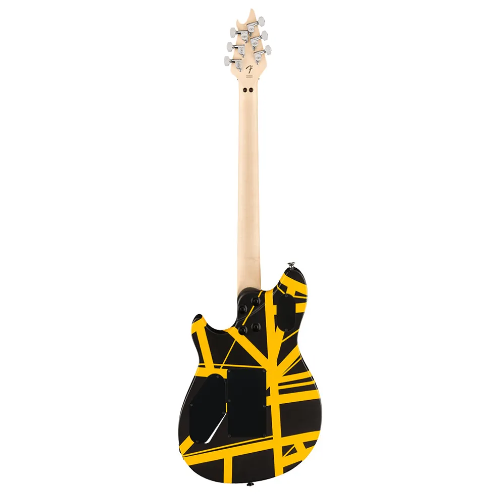 EVH Wolfgang Special Striped Series Black and Yellow
