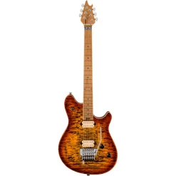 EVH Wolfgang Special with Quilted Maple and Baked Maple Fingerboard - Tiger Eye Glow