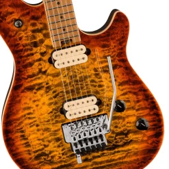 EVH Wolfgang Special with Quilted Maple and Baked Maple Fingerboard - Tiger Eye Glow