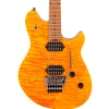 EVH Wolfgang Standard Quilted Maple - Trans Amber - Baked Maple