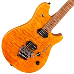EVH Wolfgang Standard Quilted Maple - Trans Amber - Baked Maple
