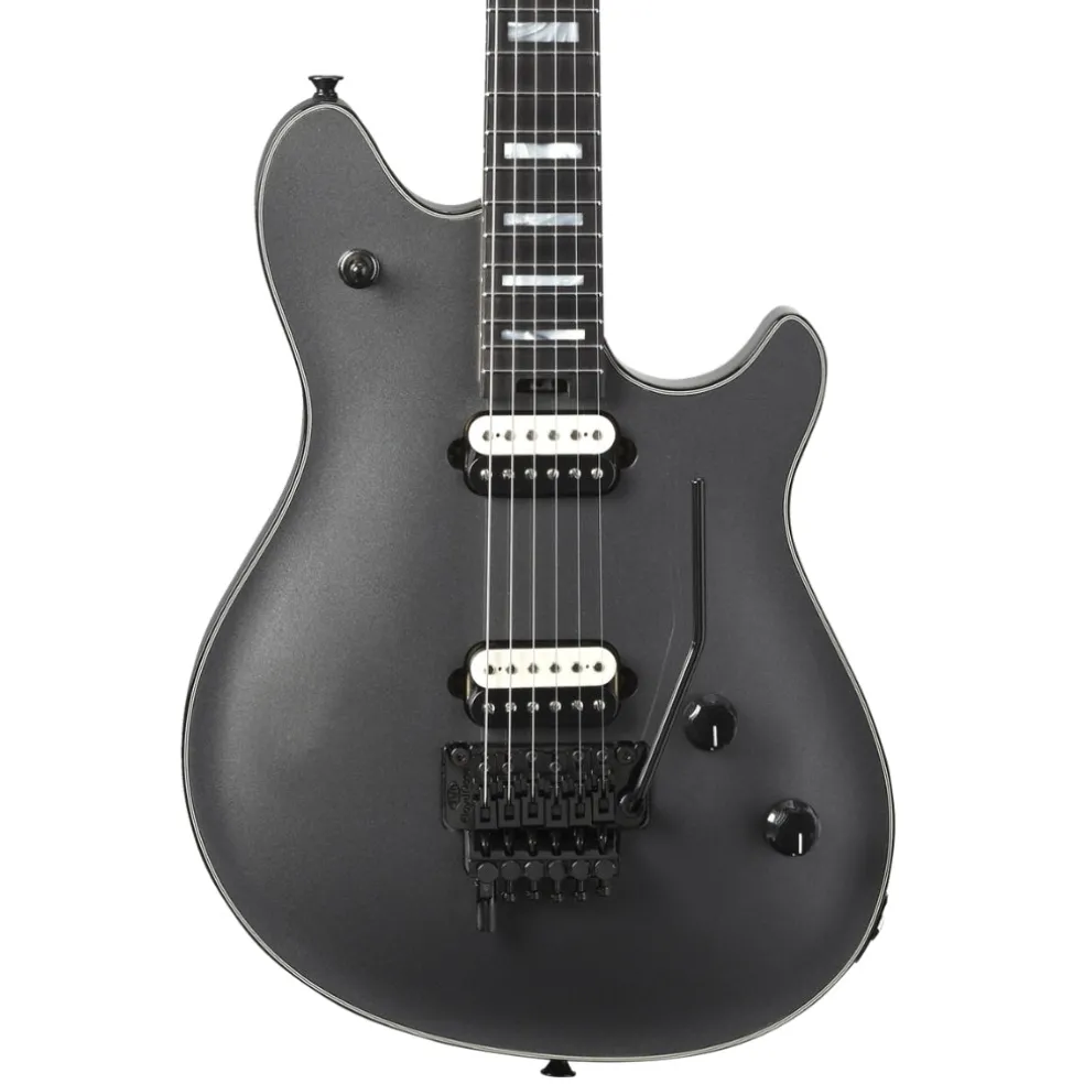EVH Wolfgang USA Electric Guitar - Silver, Ebony Fingerboard