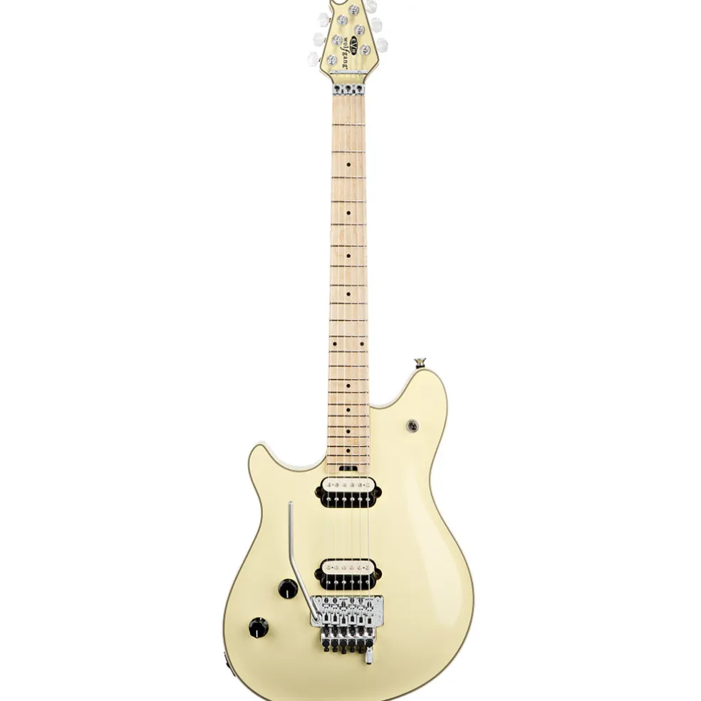 EVH Wolfgang USA Left Handed - Vintage White - Birdseye Maple Fretboard
