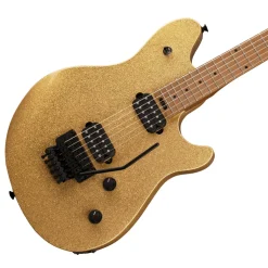 EVH Wolfgang® WG Standard, Baked Maple Fingerboard, Gold Sparkle