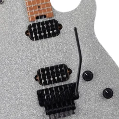 EVH Wolfgang® WG Standard, Baked Maple Fingerboard, Silver Sparkle