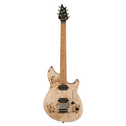 EVH Wolfgang® WG Standard Exotic Poplar Burl, Baked Maple Fingerboard, Natural