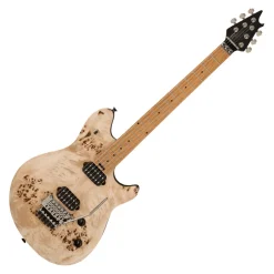EVH Wolfgang® WG Standard Exotic Poplar Burl, Baked Maple Fingerboard, Natural