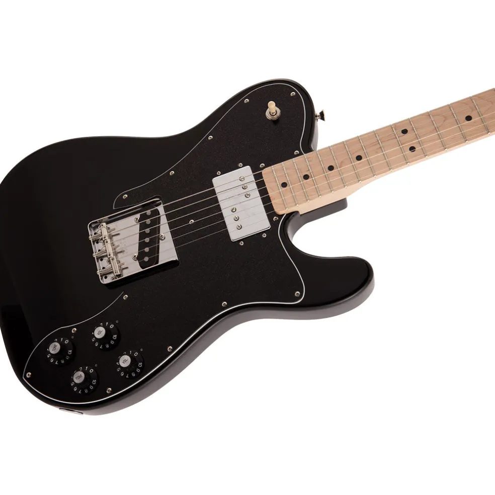 Fender - Made in Japan Traditional 70s Telecaster Custom, Maple Fingerboard - Black