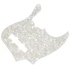 Fender - Pickguard, Jazz Bass®, 10-Hole Mount, Aged White Pearl, 4-Ply