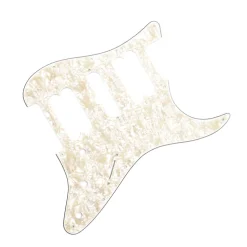 Fender - Pickguard, Stratocaster® H/S/H, 11-Hole Mount, Aged White Pearl, 4-Ply