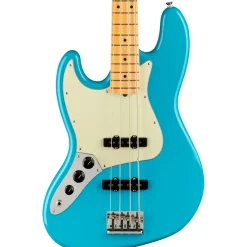 Fender - American Professional II Jazz Bass Left-Hand - Maple Fingerboard - Miami Blue