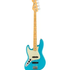 Fender - American Professional II Jazz Bass Left-Hand - Maple Fingerboard - Miami Blue
