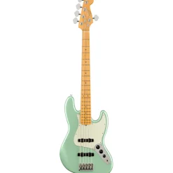 Fender - American Professional II Jazz Bass® V - Maple Fingerboard - Mystic Surf Green