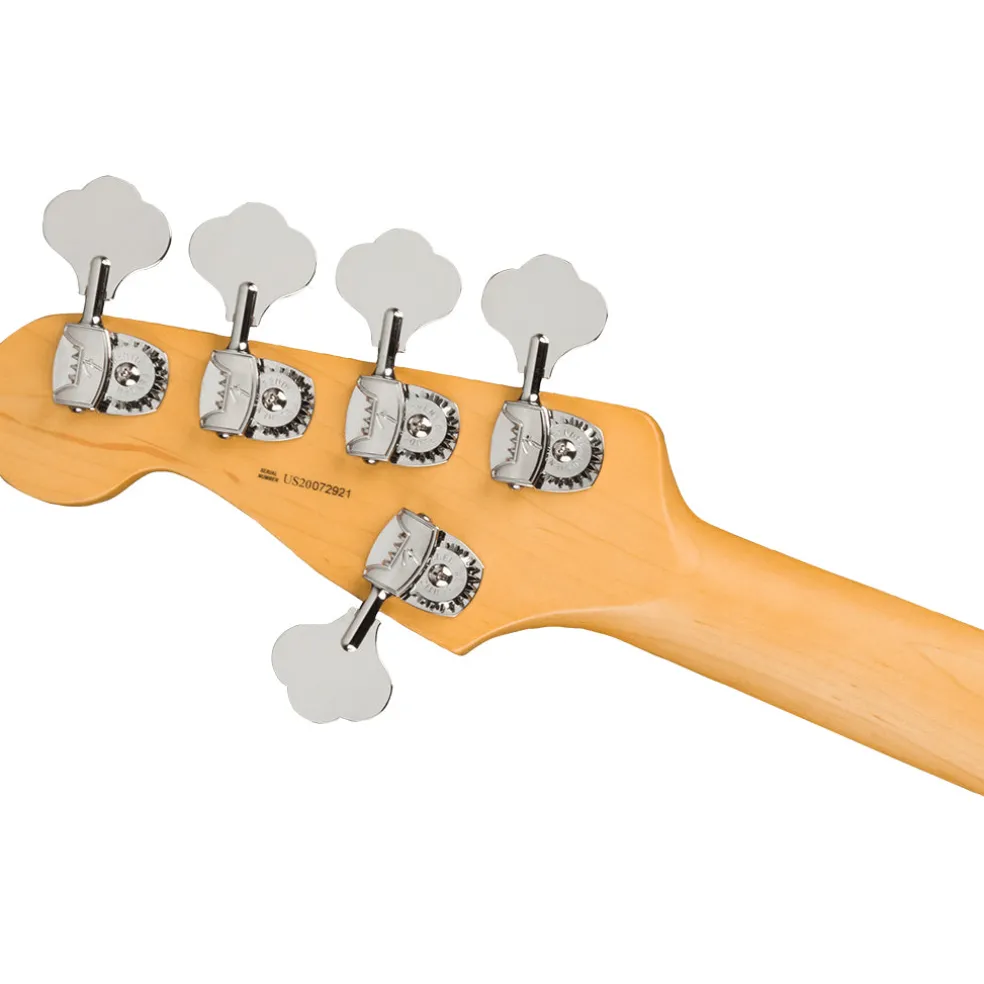 Fender - American Professional II Jazz Bass® V - Maple Fingerboard - Mystic Surf Green