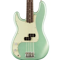 Fender - American Professional II Precision Bass® Left-Hand - Maple Fingerboard - Mystic Surf Green