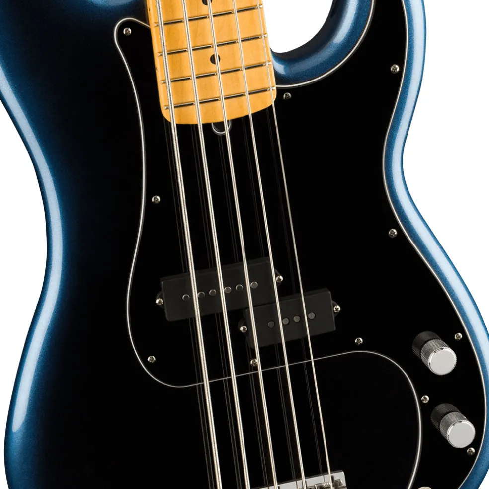 Fender - American Professional II Precision Bass® V - Maple Fingerboard - Dark Night