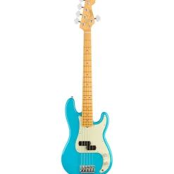 Fender - American Professional II Precision Bass® V - Maple Fingerboard - Miami Blue