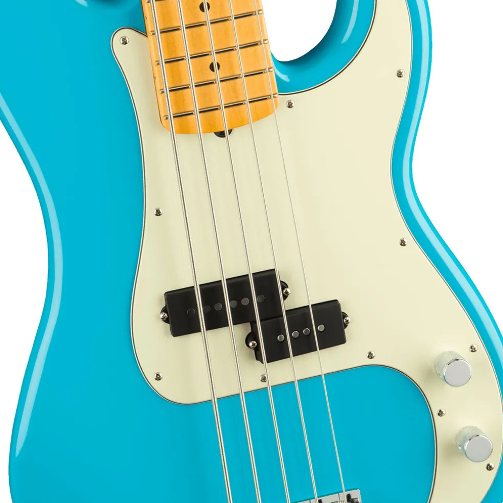 Fender - American Professional II Precision Bass® V - Maple Fingerboard - Miami Blue
