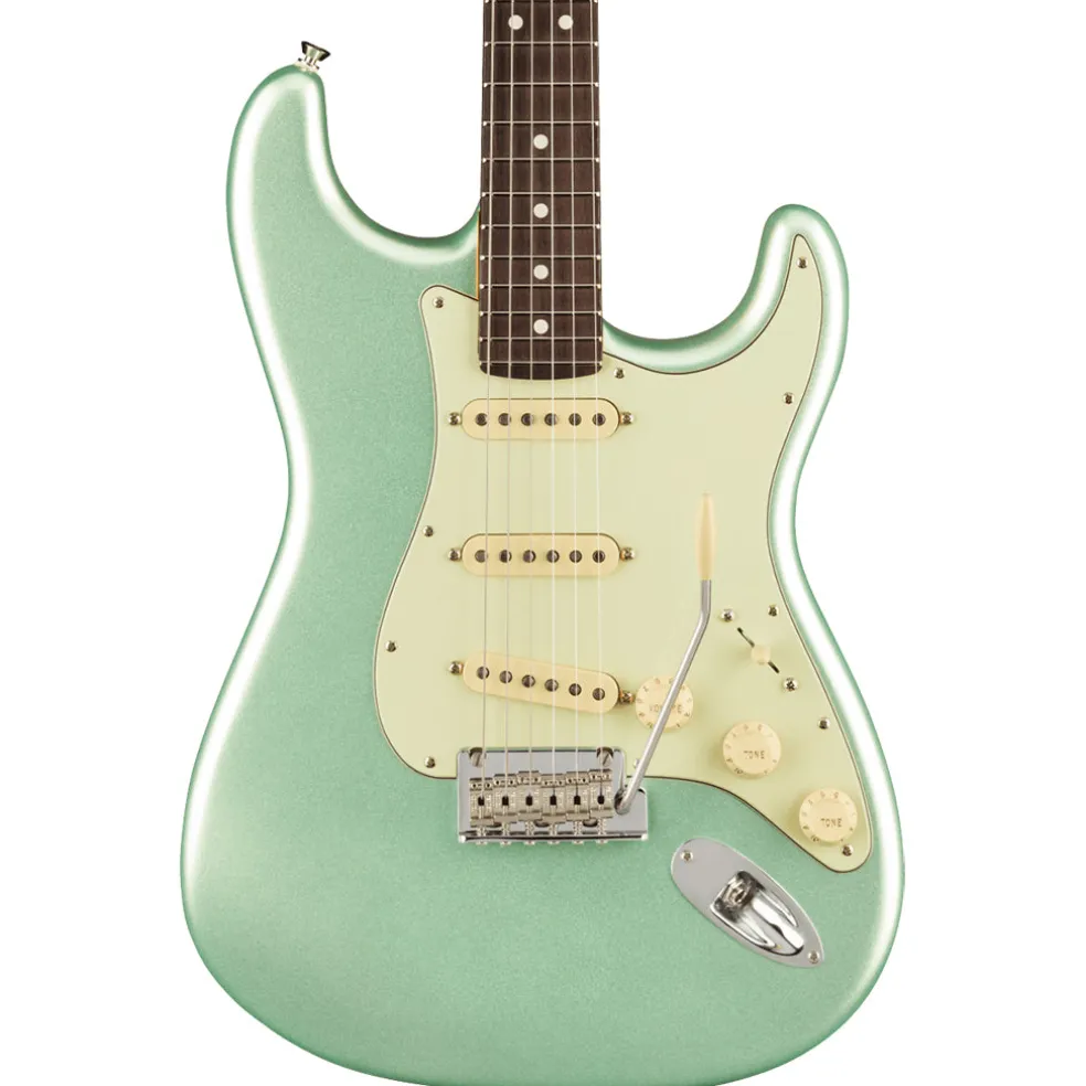 Fender - American Professional II Stratocaster® - Rosewood Fingerboard - Mystic Surf Green