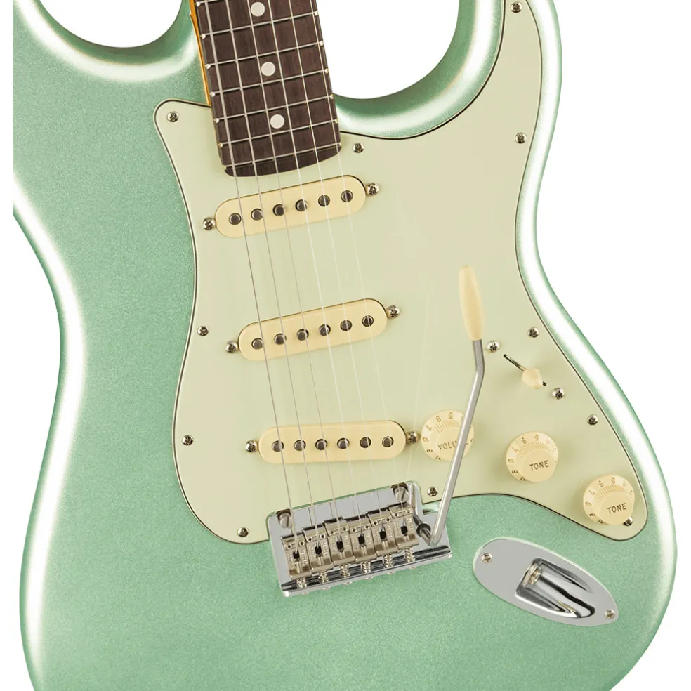 Fender - American Professional II Stratocaster® - Rosewood Fingerboard - Mystic Surf Green